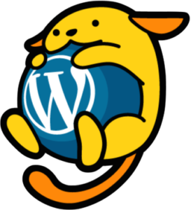 Cute Yellow Wapuu WordPress Mascot